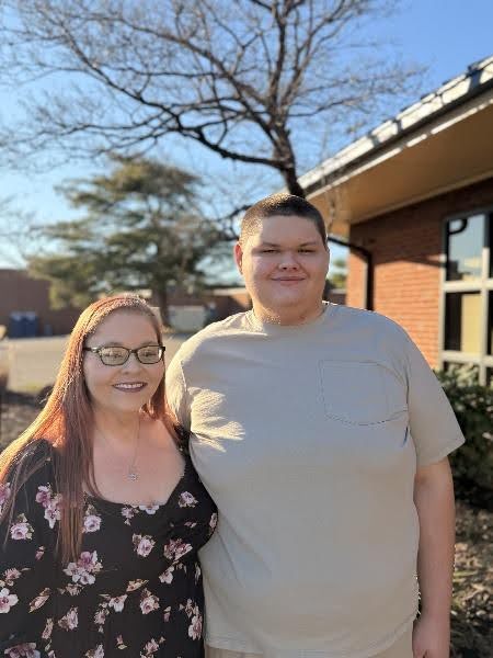 Quinton Conard and mother